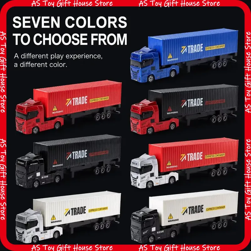 Rc Hobby Pro - Rtr 1:64 schaal RC aanhangwagen vrachtwagen