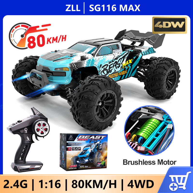 Rc Drift Car Brushless - Sg116 Max 80 Km/h Hoge Snelheid