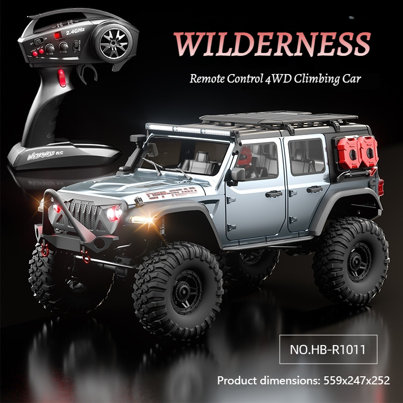Rc Hobby Pro - HB 1/10 4WD R1011 Nieuwe Verbeterde
