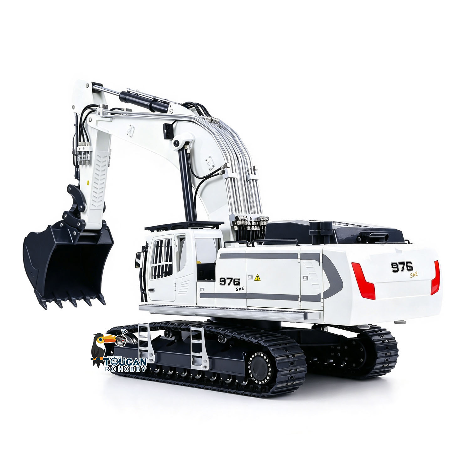 Rc Excavator Hydraulic - RTR 1/12 Metal LR976 Hydraulische RC