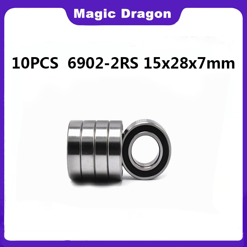 Hobby Quality Rc Cars - 10PCS 6902 2RS Lager 15x28x7mm ABEC-5