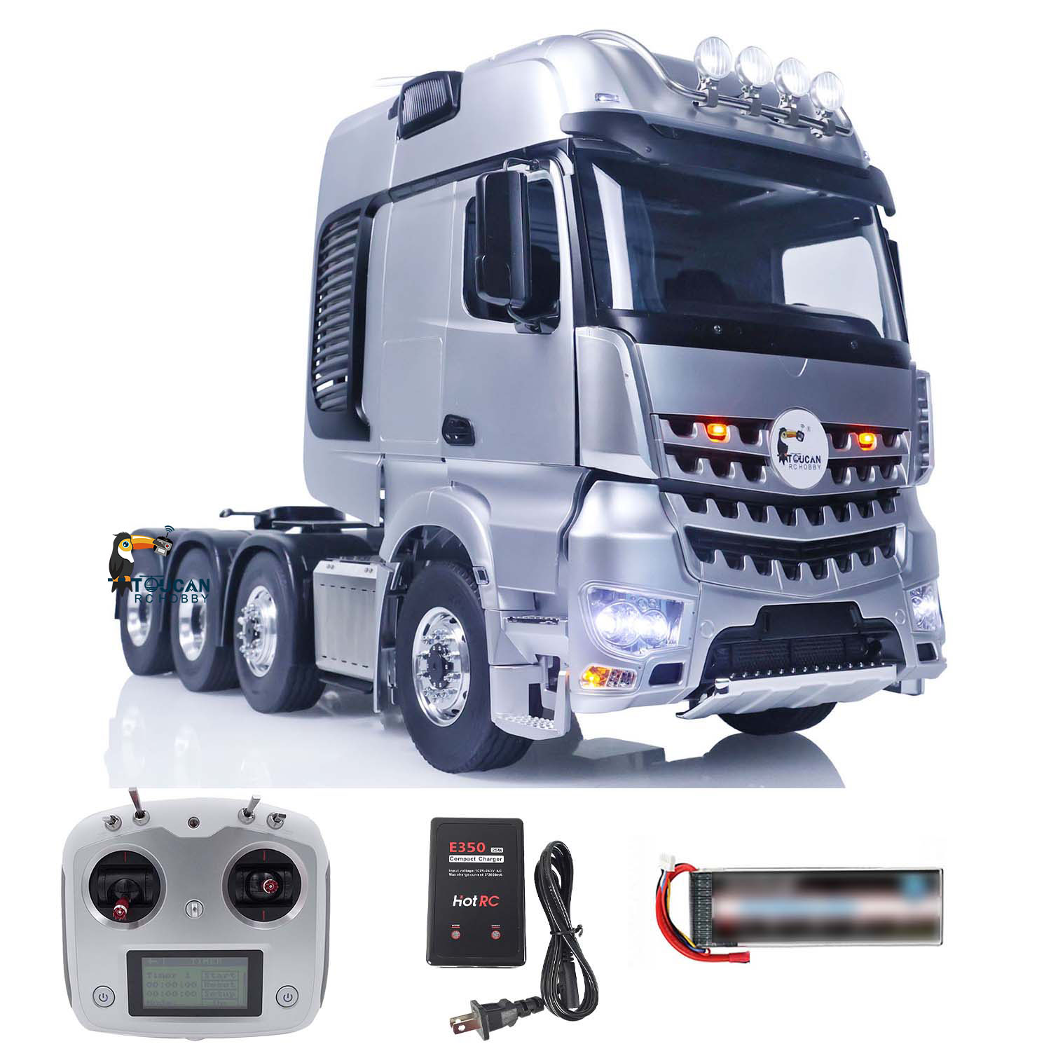 RTR LESU RC Tractor Truck 8x8  - Hobby Quality Rc Cars recensie en prijs