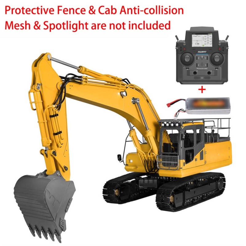 LESU Hydraulische 1/14 RC Graa - Rc Excavator Hydraulic recensie en prijs