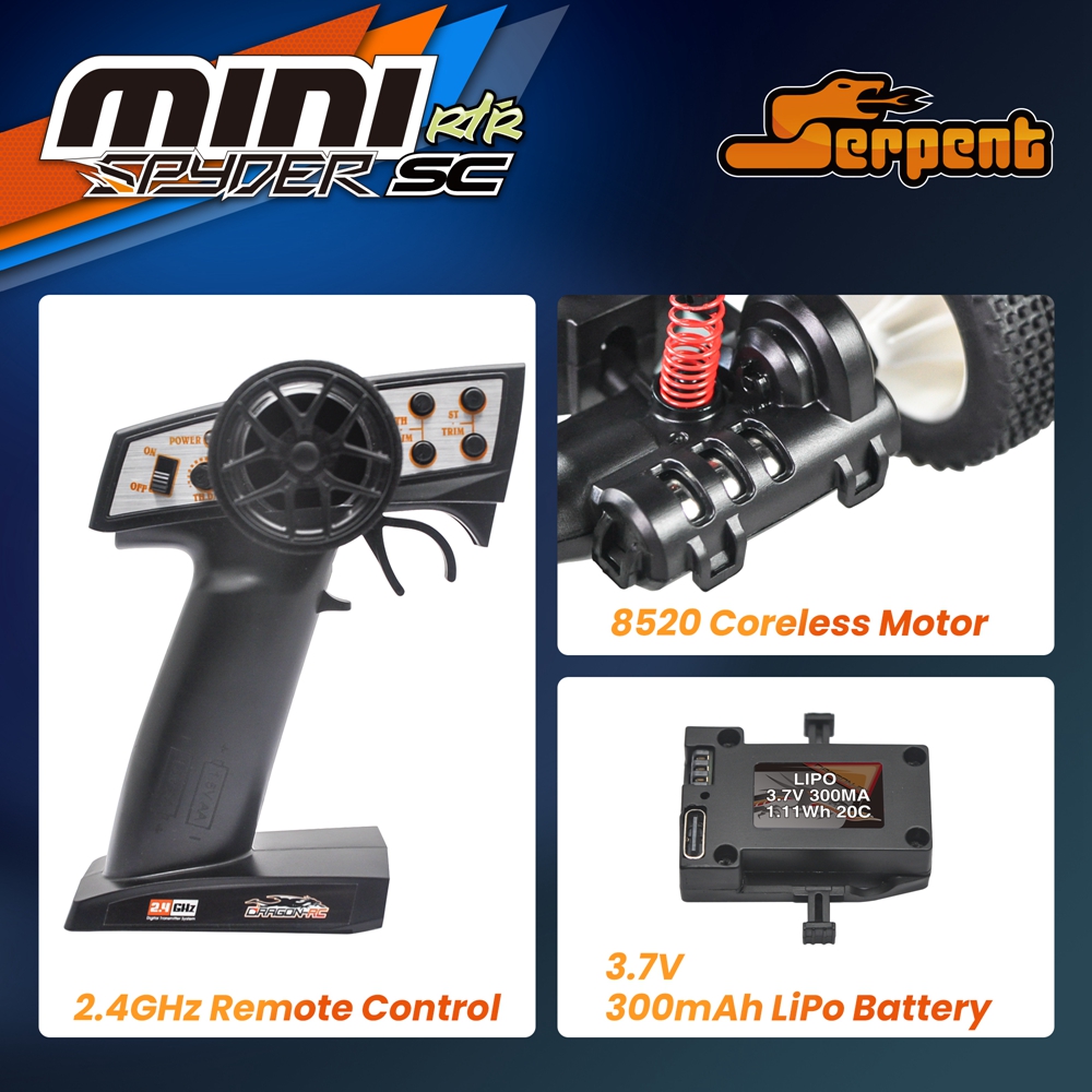 1/24 Slang Mini RC Auto met Gy - Rc Hobby Pro recensie en prijs