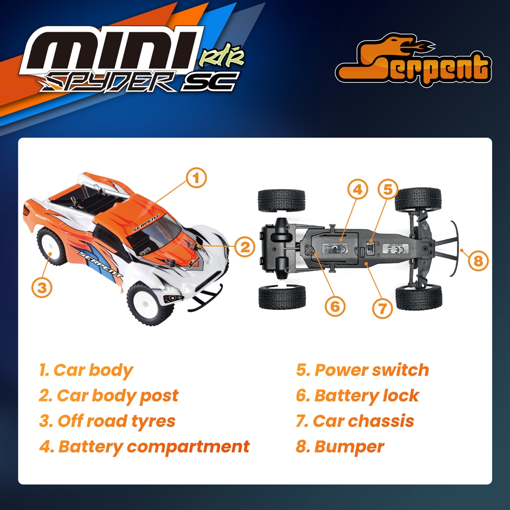 1/24 Slang Mini RC Auto met Gy - Rc Hobby Pro recensie en prijs