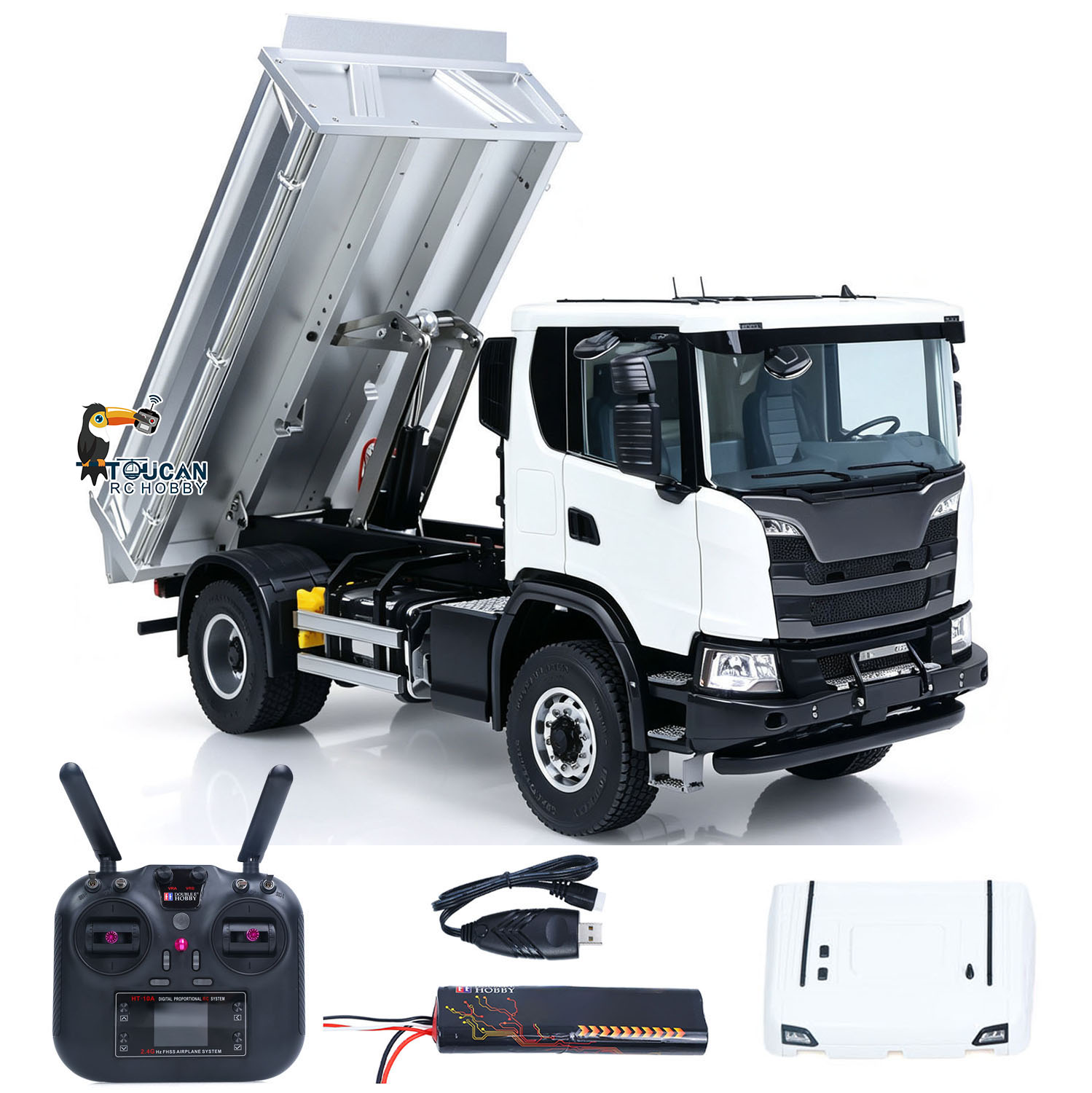 1/14 CNC 4x4 DoubleE E022 RC K - Rc Excavator Hydraulic recensie en prijs