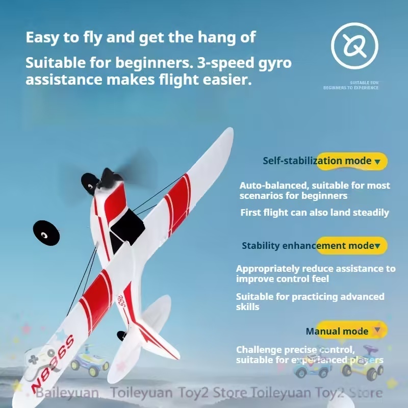 Nieuw Blue Arrow RC Vliegtuig  - Rc Glider Foam Wing recensie en prijs