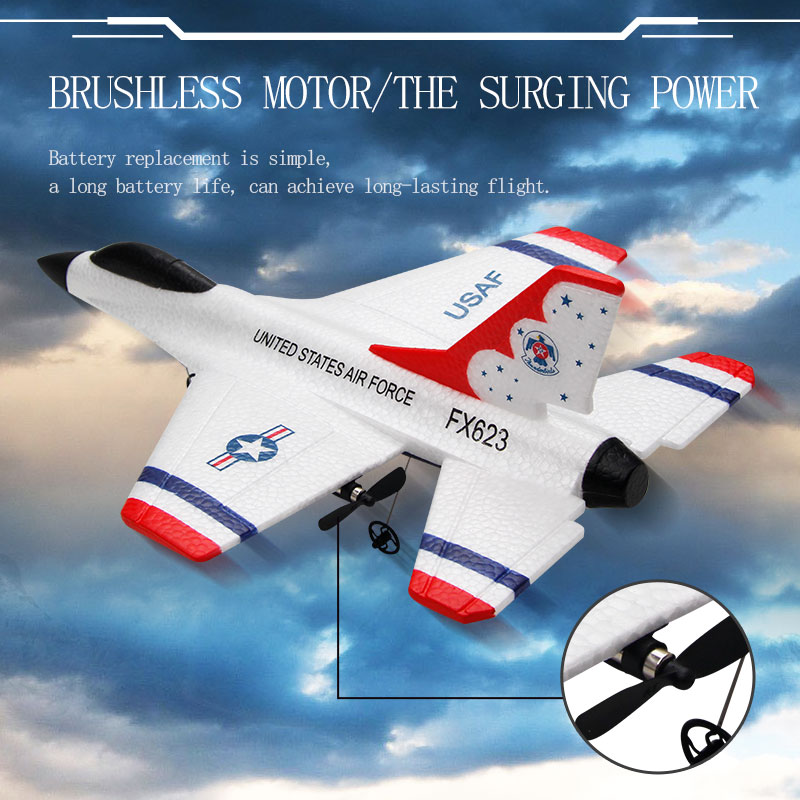 Nieuwe Fx623/F16 Rc Vliegtuig  - Rc Glider Foam Wing recensie en prijs