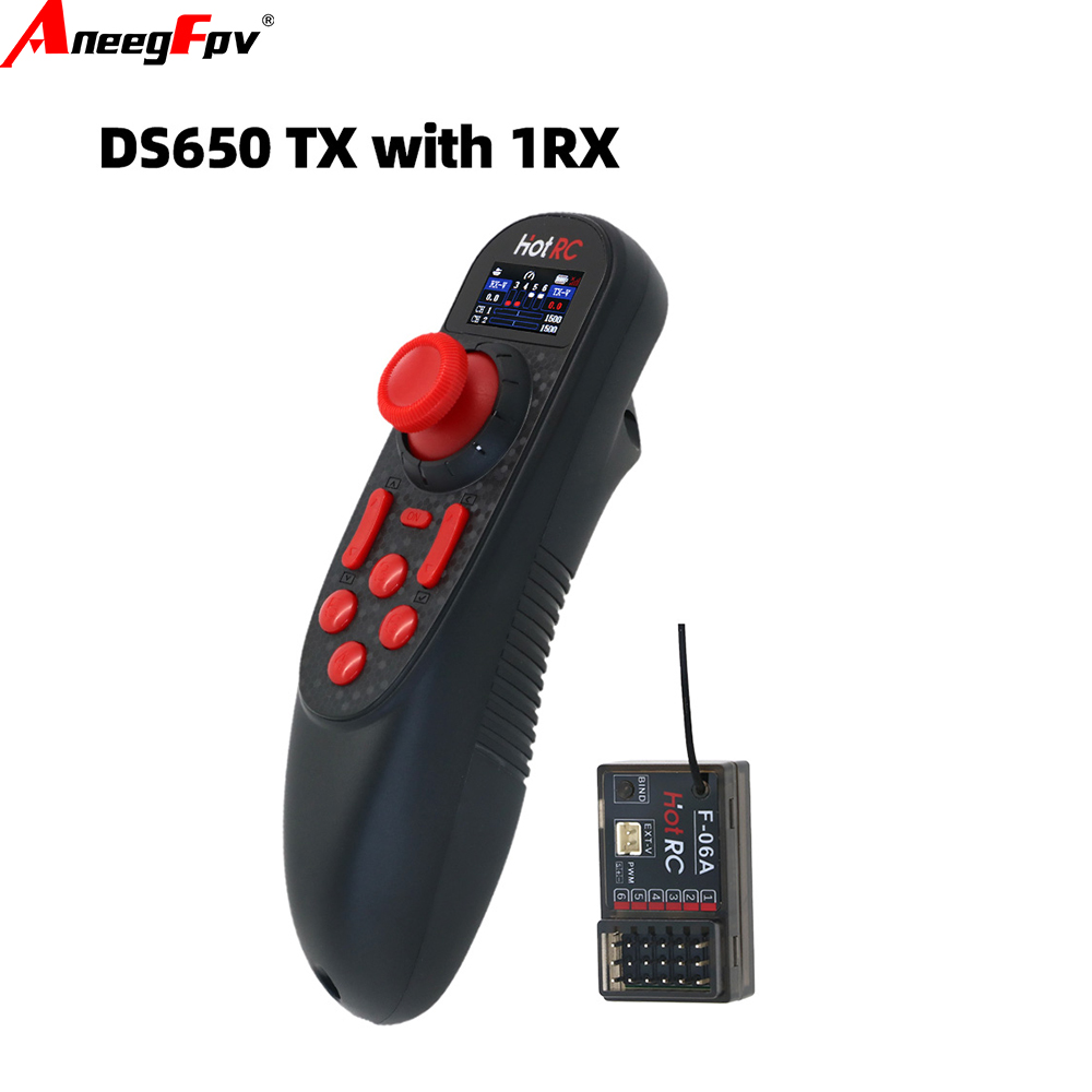 HOTRC Hot RC DS-650 DS 650 6CH - Radio Transmitter 6Ch recensie en prijs