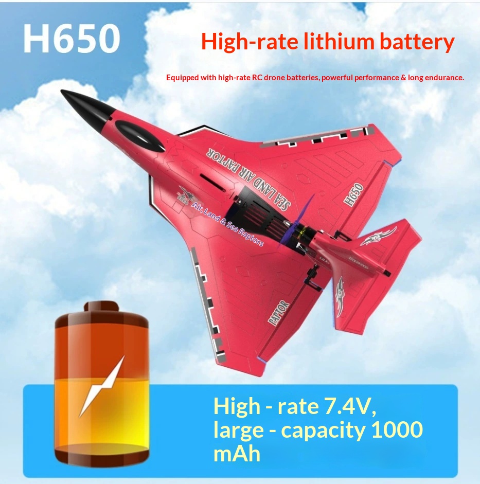 6CH RC Vliegtuig H650 Raptor B - Rc Glider Foam Wing recensie en prijs