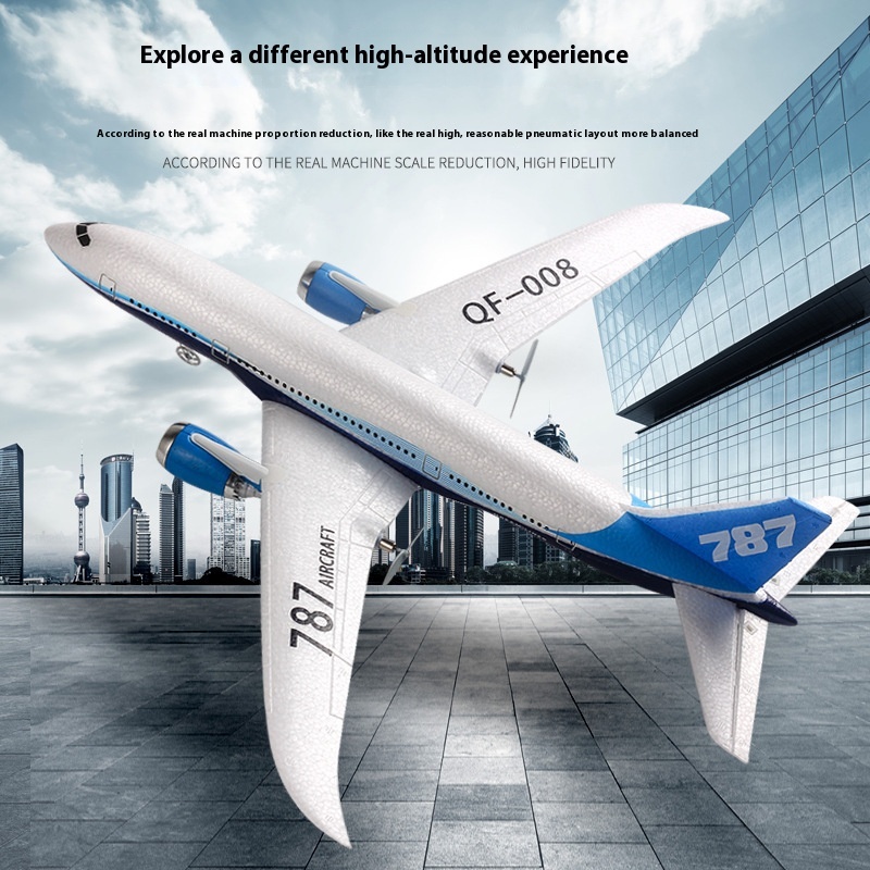 Qf008 RC Vliegtuig 787 Drie Ka - Rc Glider Foam Wing recensie en prijs