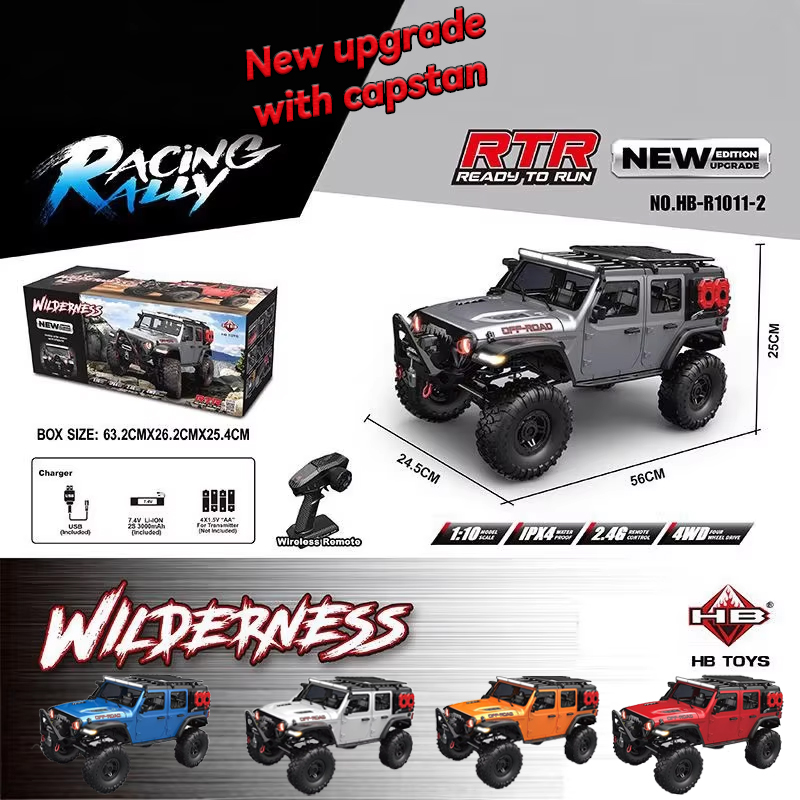 HB 1/10 4WD R1011 Nieuwe Verbe - Rc Hobby Pro recensie en prijs