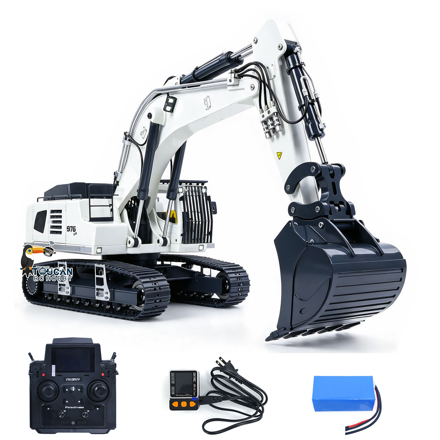 RTR 1/12 Metal LR976 Hydraulis - Rc Excavator Hydraulic recensie en prijs