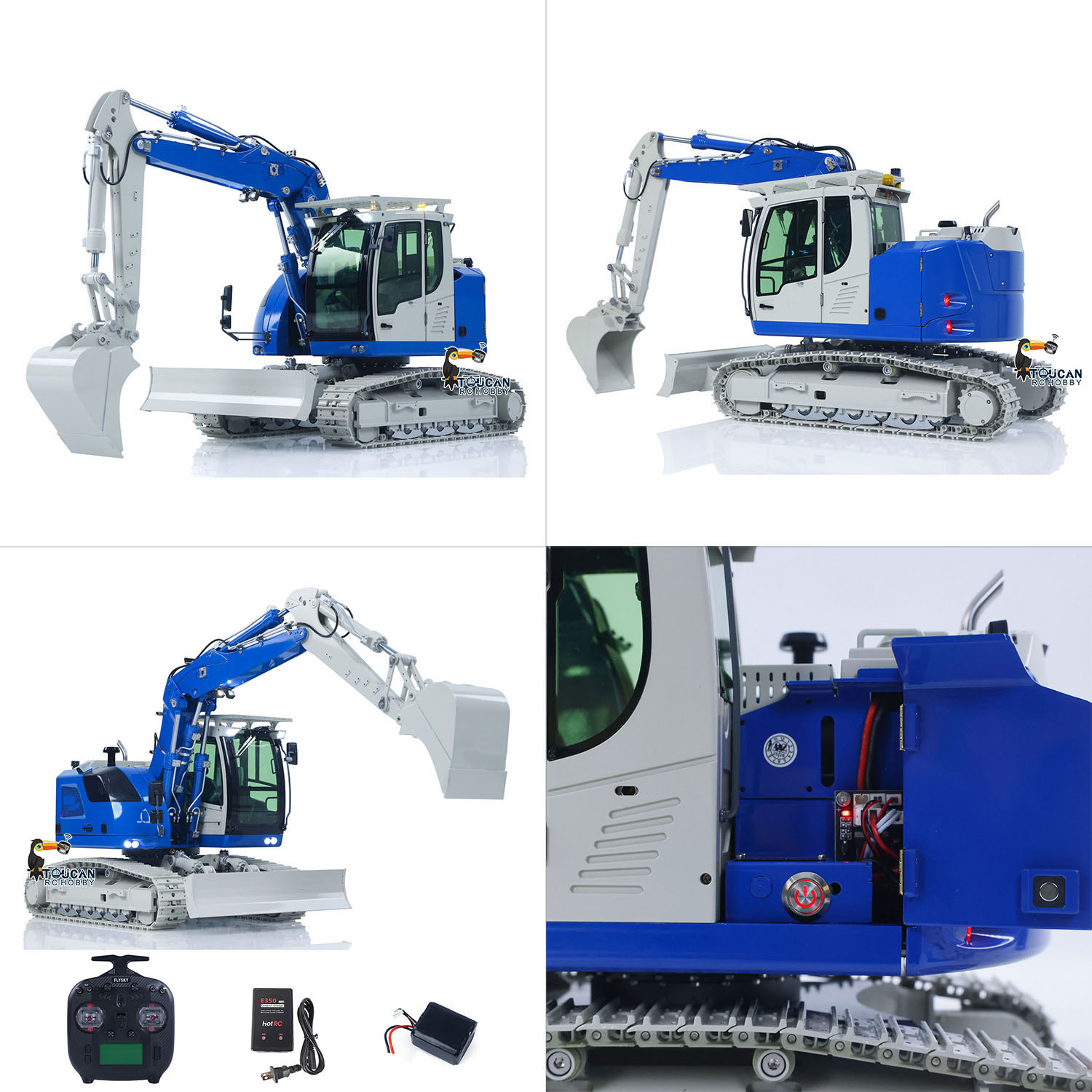 1/14 CUT Model RTR RC Hydrauli - Rc Excavator Hydraulic recensie en prijs