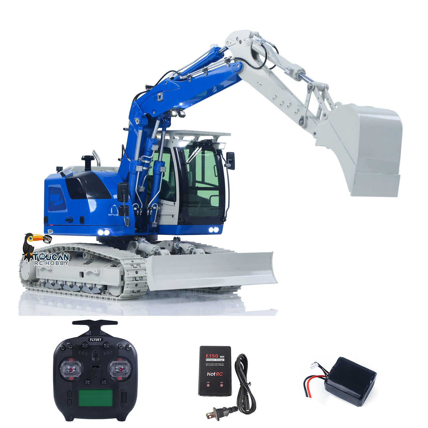 1/14 CUT Model RTR RC Hydrauli - Rc Excavator Hydraulic recensie en prijs