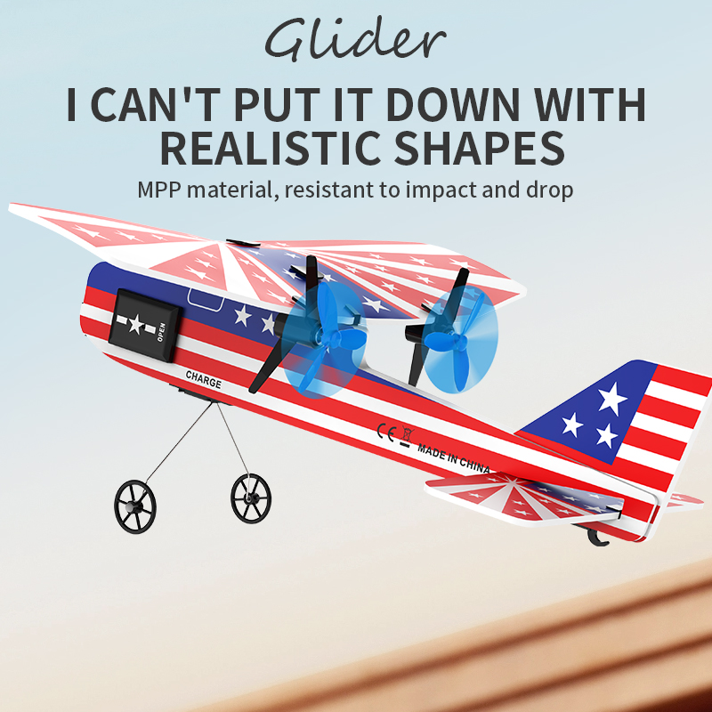 Mini RC Vliegtuig 2.4G 2CH Vas - Rc Glider Foam Wing recensie en prijs