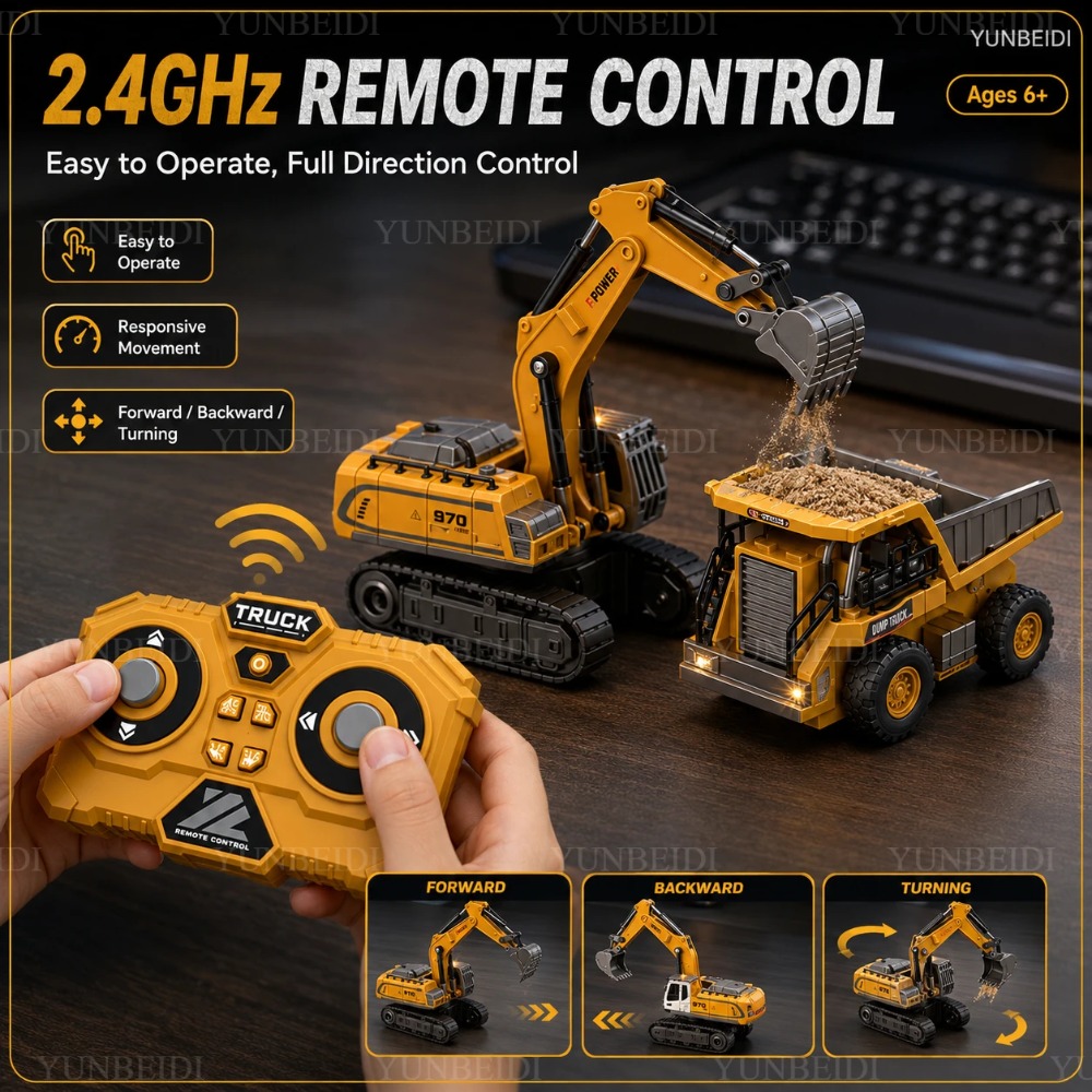 Afstandsbediening Mini Legerin - Rc Excavator Hydraulic recensie en prijs