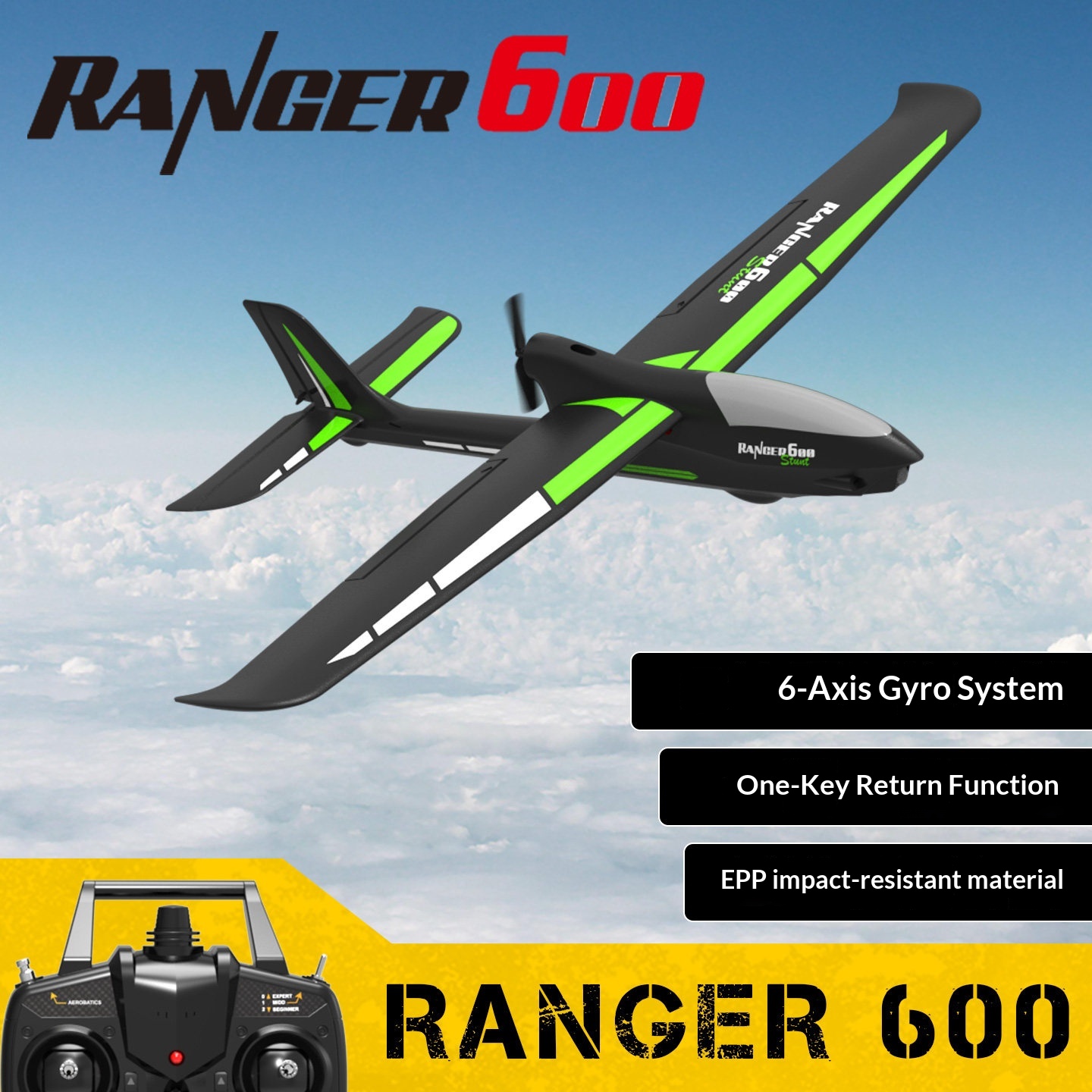 Oulansi RC vliegtuig vaste vle - Rc Glider Foam Wing recensie en prijs