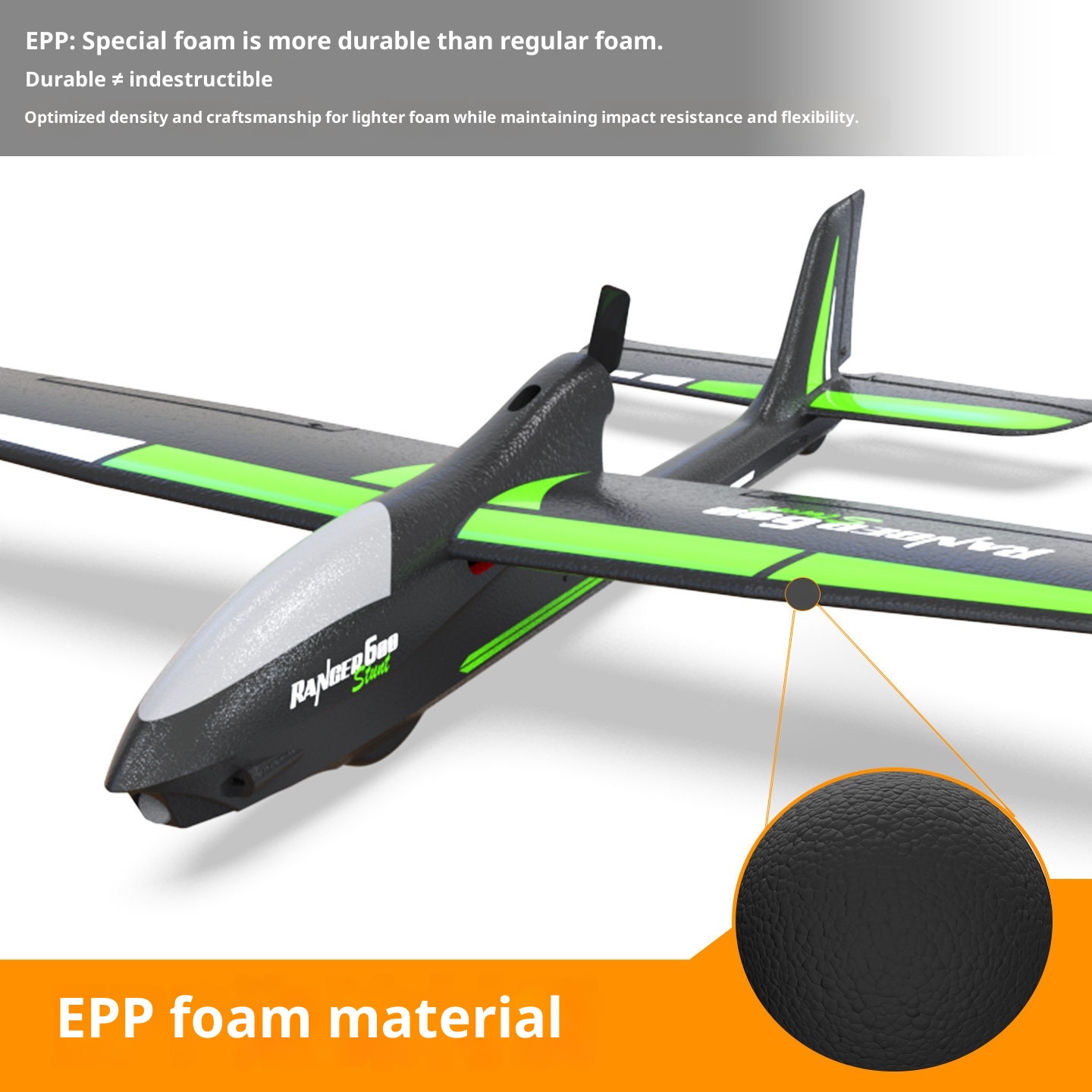Oulansi RC vliegtuig vaste vle - Rc Glider Foam Wing recensie en prijs