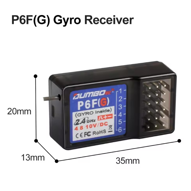 DUMBORC P6F/P6FG/P6DC/P6DCG 2. - Radio Transmitter 6Ch recensie en prijs