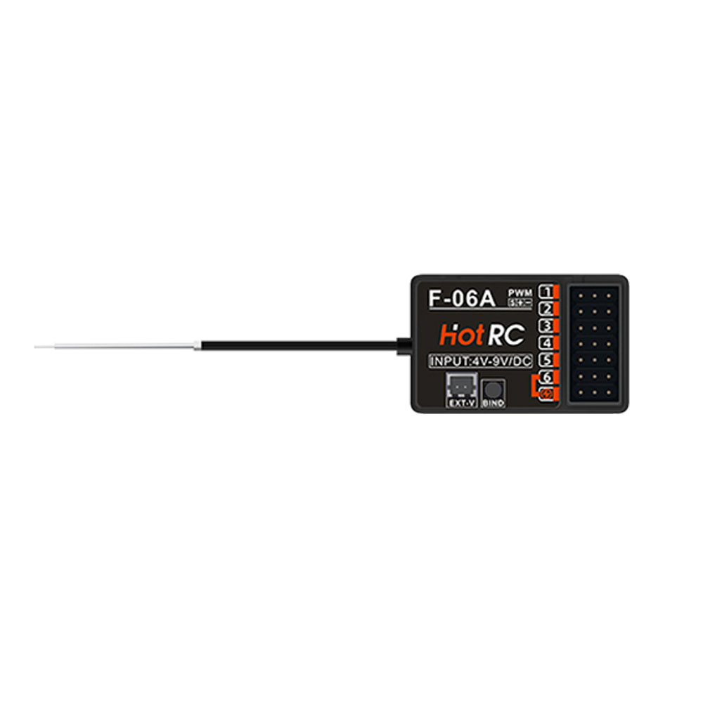HOTRC DS-600 2,4 GHz 6CH RC bo - Radio Transmitter 6Ch recensie en prijs
