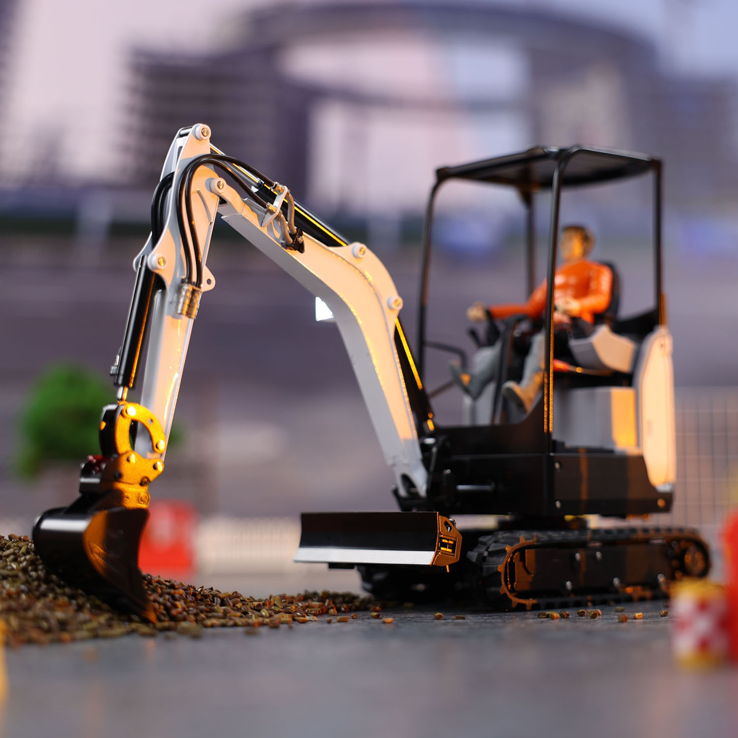 RTR JX E20 RC Mini Graafmachin - Rc Excavator Hydraulic recensie en prijs