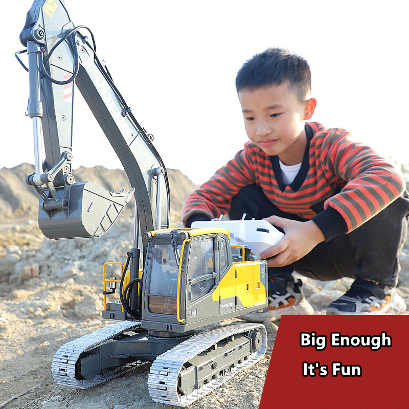Volledig metaal E111 1:14 RC O - Rc Excavator Hydraulic recensie en prijs